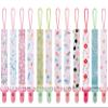 12 Pack Floral Baby Pacifier Clip for Girls, Cute Flower Printed Pacifier Holder, Sweet Stylish Design, Secure Clip, Lovely Baby Girl Gift view 1