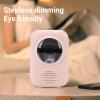 Zunate Karaoke Machine, Portable Bluetooth Karaoke Speaker with 2 Wireless Microphones, 4 Fun Sound Effects, Adjustable Night Light, Toys for All Smartphones, Birthday, Family, Home view 3