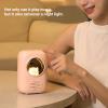 Zunate Karaoke Machine, Portable Bluetooth Karaoke Speaker with 2 Wireless Microphones, 4 Fun Sound Effects, Adjustable Night Light, Toys for All Smartphones, Birthday, Family, Home view 4