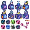 24 Pack Valentines Day Cards for Kids with High Bouncy Balls, Valentines Day Cards for Kids School, Valentine's Day Gifts For Kids Classroom Exchange, Valentine Party Favors Prizes for Boys Girls view 1
