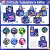 24 Pack Valentines Day Cards for Kids with High Bouncy Balls, Valentines Day Cards for Kids School, Valentine's Day Gifts For Kids Classroom Exchange, Valentine Party Favors Prizes for Boys Girls view 2