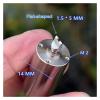 USUFKCXDG 17mm*31mm 1731 Mute 7-Pole Rotor Big Coreless Electronic Starter DC 6V-12V High Speed NdFeB 1.5mm*5mm Flat Shaft view 4