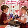 SpringFlower Valentines's Day Card For Kids, Valentines Greeting Cards Boxes With Bouncy Balls Toys, Valentines Gift Classroom School Exchange, Classroom Exchange Prizes, Valentine Party Favors view 3