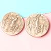 SHIDXIB 2 Ancient Greek and Roman Mythology Coin Ornaments-Goddess saviola Cancer Guardian Design, Metal Craft Ornaments, Decision chip Copy. view 4