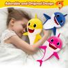 Adorable Shark Plush Toy, Soft Stuffed Animal, Kids Room Decor, Cartoon Character Design (Blue) view 4