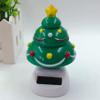 4Pcs Solar Dancing Figurines Swinging Bobble Head for Cars Include Snowman Santa Tree Deer Novelty Happy Christmas Decorations for Kids Adults Christmas Toys for Kids Toys Dancing Toy view 2