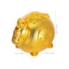 Abaodam Ceramic Horse Money Box: Golden Animal Statue Home Decor Horse Sculpture for Cash Saving and Festive Decoration Chinese New Year Present view 4