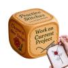 Quilters Dice 2Pcs Quilter Decision Dice Fun 6-Sided Quilting Projects Practical Craft Supplies for Travel Workshop Classes Artwork Stitchers view 2