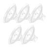 13mm/15mm/17mm/19mm/21mm Flange Cushions Compatible with Spectra/BabyBuddha 24mm Shields/Flanges Replace Flange Inserts Compatible with Spectra Breastpump Parts Reduce Nipple tunnle Multiple Sizes view 1