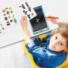 LEXiBOOK, The Smurfs, Magic Slate, Artistic and Creative Toy for Girls and Boys, Multicoloured Drawings, 28 cm Screen, Includes 1 Stylus and 6 Stencils, Blue, CRT10SF view 3