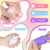 16 PCS Big Taba Squishy Set, Squishy Fidget Toys Kit, Include Squishies Chick , Cat Paws, Hamster, Stress Relief Toy, Squeeze Toys, Party Favors, Birthday Gift for Girls, Boys, Kids view 3