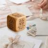 Quilters Dice Novelty Interesting Handmade Sewing Dice Wooden 6 Tasks Random Decision Fun Creatively Gift Making Toy for Quilters(5pcs) view 2