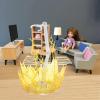 Abaodam Doll Model Support Stand: Action Figure Model Support Stand Clear Doll Accessories Action Figure Scene Display Holder Base view 4
