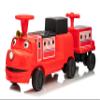 12V Ride on Train Trackless, 2+ Seater Kids Ride on Toy Licensed by CHUGGINGTON with Removable Storage Chair, Light, Music, Rubber Wheels, Kids Electric Car for Boys Girls 3+ (Carriage with Included) view 1