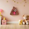 Abaodam 1 Set Poop Party Pinata With Eye Mask Confetti Stick Funny Poop Toys For Party Games Prop Accessories For Kids Fiesta Birthday Decoration Coffee view 4