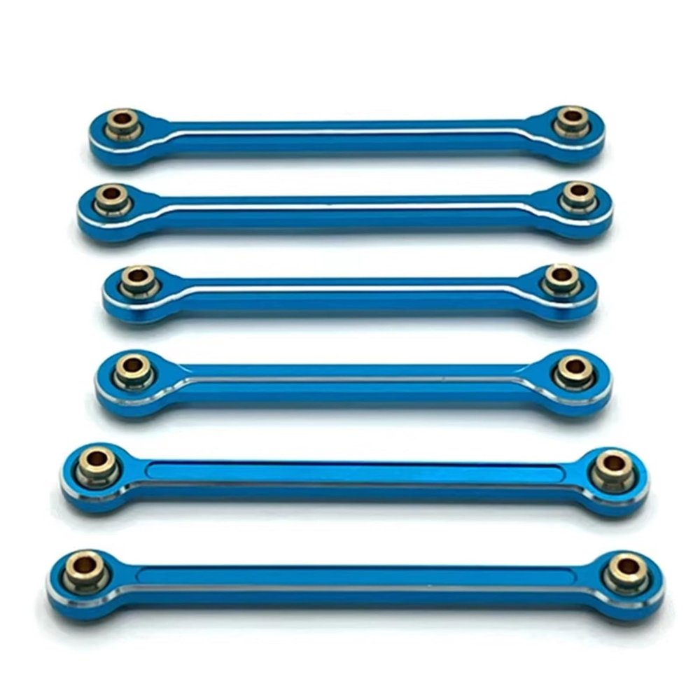 Compatible with MJX 10208 for Monster 1/10 RC Car Upgrade Parts Accessories Pull Rod Link Rod Steering Rod Set RC Car Accessories