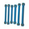Compatible with MJX 10208 for Monster 1/10 RC Car Upgrade Parts Accessories Pull Rod Link Rod Steering Rod Set RC Car Accessories view 3