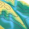 HEMOTON Geography Model: Educational Terrain Contour Map - Science Topographic Learning Tool for Physical Geography Science Fair Projects Home School Use view 3
