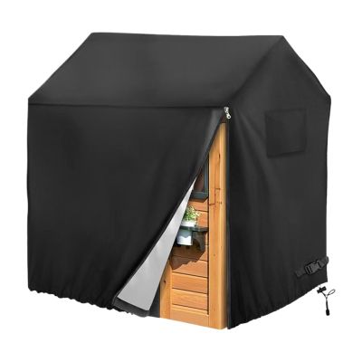 Playhouse Outdoor Tarpaulin  Childrens Playhouse Cover, Waterproof Sun Shade, Heavy Duty Shelter | UV-Resistant Protective Canopy For Backyard Garden Play Areas And Outdoor Activities