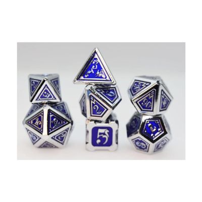 Alchemist Metals: Lightning - Metal RPG Dice Set