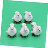 WHAMVOX 5pcs Wind-up Clockwork Pigeon for Cartoon Simulation Playthings Educational to Enhance Tactile Skills and Color Recognition view 3