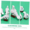 WHAMVOX 5pcs Wind-up Clockwork Pigeon for Cartoon Simulation Playthings Educational to Enhance Tactile Skills and Color Recognition view 4
