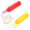 2pcs Funny Fake Condiment Bottles Realistic Ketchup Mustard Squirt for Pranks and April Fools Day Parties Attention-grabbing Trick Sauce Dispensers for Family and Friends view 1