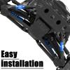 hopsupRC RC Adjustable Turnbuckles Links Upgrades Part for 1/16 Mini Slash 70054-1 RC Car.Front & Rear Aluminium Adjustable Turnbuckles Camber Toe Link Hops Up.Navy Blue view 3