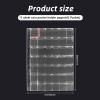 462 Pockets Coin Collection Pages,11 Sheets Standard 9 Hole Pocket Inserts for Binder,Holds 42 Coins per Page for Penny Nickel Dime Quarter,Clear Collecting Supplies for Stamp Badge view 2
