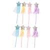 COOLHIYA 8pcs Magical Fairy Wands for Star-Shaped Safe Non-Toxic Material for Creative Play and Costume Accessories view 1
