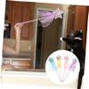 COOLHIYA 8pcs Magical Fairy Wands for Star-Shaped Safe Non-Toxic Material for Creative Play and Costume Accessories view 2