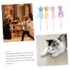 COOLHIYA 8pcs Magical Fairy Wands for Star-Shaped Safe Non-Toxic Material for Creative Play and Costume Accessories view 4