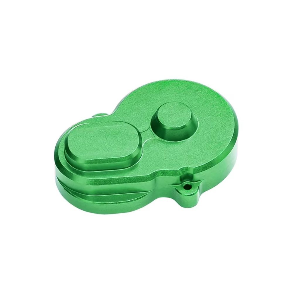 Compatible with LOSI for Micro-B 2WD for Buggy LOS00007 1/24 RC Car Metal Rear Differential Case Main Gear Protection Cover LOS-1769 RC Accessories(Green)