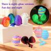 Fenoee 3D Printed Dragon Eggs, 8PCS Mini Crystal Dragon Toys for Ages 8-13 Year Old, Articulated Crystal Fidget Toy Gifts for Kids,Child, Boys and Girls view 3