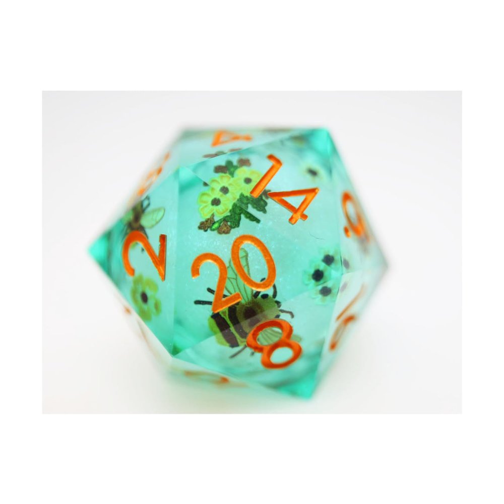 33mm Sharp Edge Liquid Core D20 - Almond Blossoms