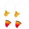 LALADEFIEE 4pcs Realistic Duck and Parrot Beak Nose Masks Animal Cosplay Props Costume Accessories for Birthday Parties Weddings Themed Events view 1