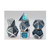 Alchemist Metals: Ice - Metal RPG Dice Set
