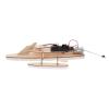 Toddmomy 1 Set 3D Wooden Puzzles for Kids Adults - Electric Yacht Ship Model to Build - Unfinished Wood Sailboat - DIY Assembly Jigsaw for Christmas Birthday view 1
