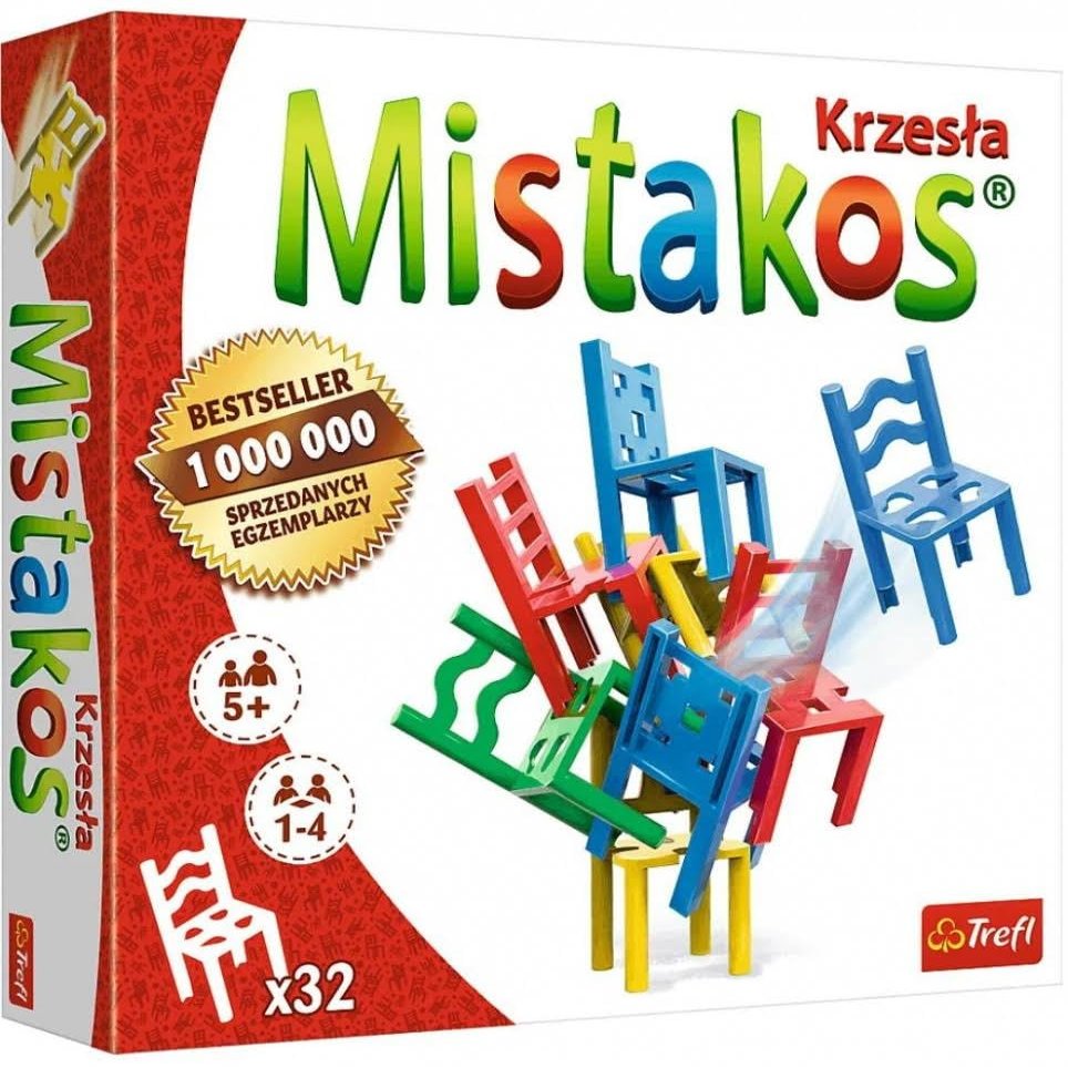 Mistakos Chairs for 4 - Arcade Game (Refresher) by TREFL