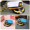Abaodam 2pcs Navy Costume Hat - Captain'S Yacht Sailors Hat Snapback Sea Cap Navy Costume Accessory For Men Women Nautical Theme Parties view 3