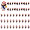 50 Pcs Little Jesus Figures, Jesus Love You Mini Rubber Toys, Multicolor Tiny Miniature Figurines in Bulk, Christmas Religious Party Favors Sunday School Religious Party Share Gifts (Blue 50pcs) view 1