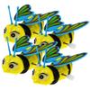 LALADEFIEE 4Pcs Wind-up Bee for Lovely Bee-Shaped Playthings with Smooth Abs Surface Creative Clockwork Insect Models to Cultivate Ability and Enhance Intelligence view 1