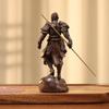 16cm Agarwood Sun Wukong Figurine - Black Myth Monkey King Desk Decor view 3