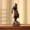 16cm Agarwood Sun Wukong Figurine - Black Myth Monkey King Desk Decor view 4