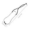 YARNOW 4pcs Doctor Roleplay Prop: Realistic Stethoscope Toy For Toddlers - Fake Compact Prop Stethoscope For Pretend Play And Costume Accessory view 4