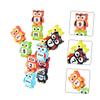 COOLHIYA Colorful Owl-Shaped Wooden Building Blocks for Educational Stackable to Develop Balance Patience Imagination Safe Smooth Surface Preschool for Boys view 3