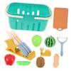 COOLHIYA Wooden Cutting Interactive Pretend Fruit Vegetable Plaything for Early Learning Educational Gift for Boys Ages view 1