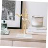 WHAMVOX 3pcs Action Figure Stands with Base Transparent Doll Support for Stable Display Lightweight and Model Display Racks for Collectors view 3