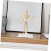 WHAMVOX 3pcs Action Figure Stands with Base Transparent Doll Support for Stable Display Lightweight and Model Display Racks for Collectors view 4