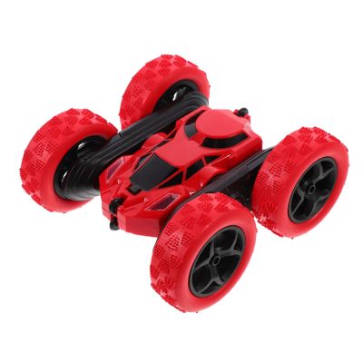 WHAMVOX Double-Sided Off-Road Car Rotation High-Speed Flips Trick Vehicle for Design Crash-Resistant Car for Indoor Outdoor Play